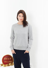Load image into Gallery viewer, Loopwheeler Sweatshirt in Grey - thangtv01737 (4517907529787)