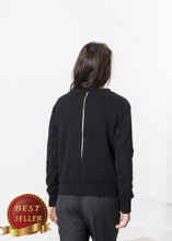 Load image into Gallery viewer, Loopwheeler Sweatshirt in Black - thangtv01737 (4517907857467)