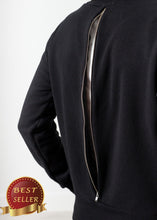 Load image into Gallery viewer, Loopwheeler Sweatshirt in Black - thangtv01737 (4517907857467)