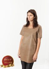 Load image into Gallery viewer, Leather Front Tunic - thangtv01737 (4517879873595)
