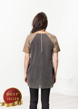 Load image into Gallery viewer, Leather Front Tunic - thangtv01737 (4517879873595)
