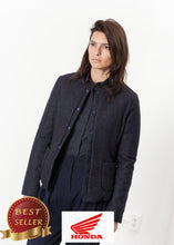 Load image into Gallery viewer, Camelia Reversible Jacket in Navy/Blue - thangtv01737 (4517924405307)
