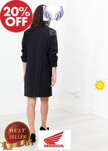 Load image into Gallery viewer, A-Line Pocket Shift in Black - thangtv01737 (4517898977339)