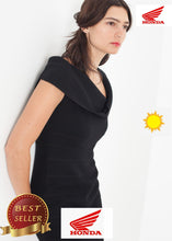 Load image into Gallery viewer, Asymmetric Dress in Black - thangtv01737 (4517878169659)