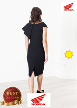 Load image into Gallery viewer, Asymmetric Dress in Black - thangtv01737 (4517878169659)