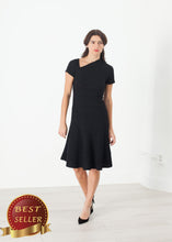 Load image into Gallery viewer, Lined Silhouette Dress in Black - thangtv01737 (4517930303547)