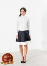 Load image into Gallery viewer, Circle Skirt in Navy - thangtv01737 (4517927157819)