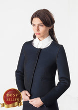 Load image into Gallery viewer, Weave Jacket in Black/Blue - thangtv01737 (4517885968443)