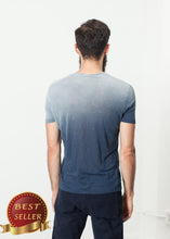 Load image into Gallery viewer, Overprint T-Shirt in Navy - thangtv01737 (4517877547067)