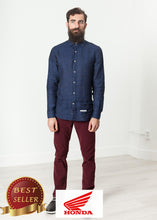 Load image into Gallery viewer, Button Up Shirt in Navy - thangtv01737 (4517880299579)