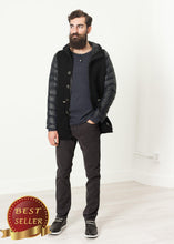 Load image into Gallery viewer, Hooded Parka in Black - thangtv01737 (4517915525179)