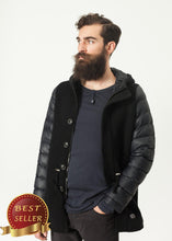 Load image into Gallery viewer, Hooded Parka in Black - thangtv01737 (4517915525179)