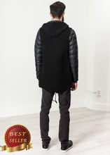 Load image into Gallery viewer, Hooded Parka in Black - thangtv01737 (4517915525179)