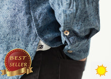 Load image into Gallery viewer, Floral Button-Up in Blue - thangtv01737 (4517880135739)