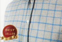 Load image into Gallery viewer, Paul Shirt in Grey Flannel - thangtv01737 (4517876990011)