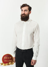 Load image into Gallery viewer, Hempel Shirt in White - thangtv01737 (4517885378619)