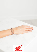 Load image into Gallery viewer, Bracelet 85 in Grey Silk/Silver - thangtv01737 (4517955797051)