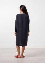 Load image into Gallery viewer, Long Sleeve Silk Dress - thangtv01737 (4517994135611)