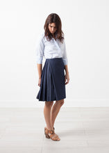 Load image into Gallery viewer, Side Pleat Skirt - thangtv01737 (4518002622523)