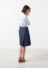 Load image into Gallery viewer, Side Pleat Skirt - thangtv01737 (4518002622523)