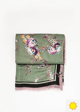 Load image into Gallery viewer, Floral Cashmere Scarf - thangtv01737 (4518014287931)