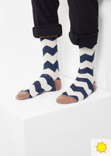 Load image into Gallery viewer, Everest Stripe Sock - thangtv01737 (4518015434811)