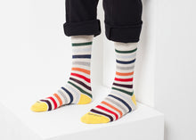 Load image into Gallery viewer, East River Stripe Sock - thangtv01737 (4518015238203)