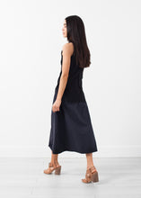 Load image into Gallery viewer, Curved Stripe Knit Tank - thangtv01737 (4518032965691)