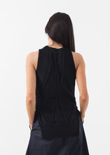 Load image into Gallery viewer, Curved Stripe Knit Tank - thangtv01737 (4518032965691)
