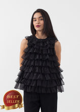 Load image into Gallery viewer, Organza Ruffle Top - thangtv01737 (4517943705659)