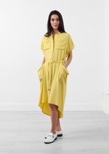 Load image into Gallery viewer, Ultime Silk Shirt Dress - thangtv01737 (4518057803835)