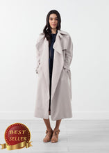 Load image into Gallery viewer, Orietta Coat in Tan - thangtv01737 (4517926371387)