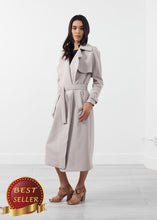 Load image into Gallery viewer, Orietta Coat in Tan - thangtv01737 (4517926371387)
