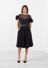Load image into Gallery viewer, Organza Feather Top - thangtv01737 (4518062161979)