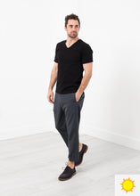 Load image into Gallery viewer, Flat Front Cuffed Trouser - thangtv01737 (4518029230139)