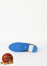 Load image into Gallery viewer, Suede Loafers - Black/Blue - thangtv01737 (4517879611451)