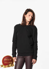Load image into Gallery viewer, Symphonie Sweatshirt in Black - thangtv01737 (4517889212475)