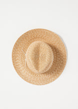 Load image into Gallery viewer, Wrapped Up Hat in Straw/White - thangtv01737 (4517973131323)