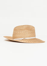 Load image into Gallery viewer, Wrapped Up Hat in Straw/White - thangtv01737 (4517973131323)