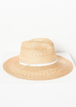 Load image into Gallery viewer, Wrapped Up Hat in Straw/White - thangtv01737 (4517973131323)