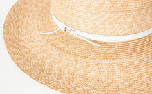 Load image into Gallery viewer, Wrapped Up Hat in Straw/White - thangtv01737 (4517973131323)