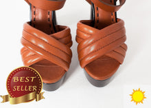 Load image into Gallery viewer, Farlill Heel in Brown - thangtv01737 (4517938266171)