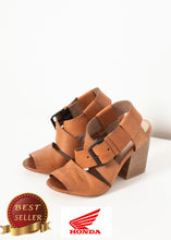 Load image into Gallery viewer, Buckle Strap Heel in Brown - thangtv01737 (4517934792763)