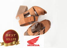 Load image into Gallery viewer, Buckle Strap Heel in Brown - thangtv01737 (4517934792763)