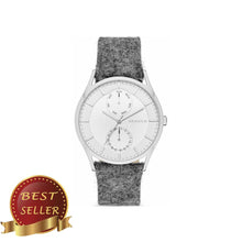 Load image into Gallery viewer, Watch Stainless with Grey Suture Leather Strap - thangtv01737 (4517429280827)