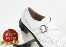 Load image into Gallery viewer, Golf Shoe in White - thangtv01737 (4517878628411)