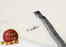 Load image into Gallery viewer, Edged Wool Scarf in Off White - thangtv01737 (4517894979643)