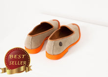 Load image into Gallery viewer, Wingtip Loafer in Orange - thangtv01737 (4517878890555)