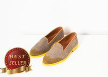 Load image into Gallery viewer, Wingtip Loafer in Yellow - thangtv01737 (4517879087163)
