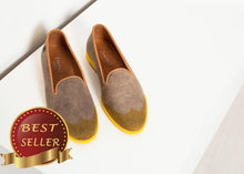 Load image into Gallery viewer, Wingtip Loafer in Yellow - thangtv01737 (4517879087163)